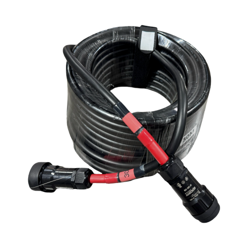 EPCOM PROAUDIO EP-SOC-30M MANGUERA DE AC TIPO SOCAPEX CONECTORES MACHO Y HEMBRA | 30 METROS