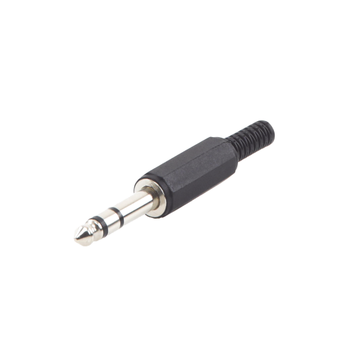 EPCOM PROAUDIO EP-TRS Conector macho de 6,3 mm con funda de plastico (estereo)