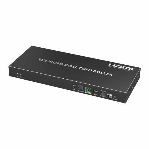 EPCOM CONTROLADOR DE VIDEOWALL TT109VW4K, 1 ENTRADA DE FUENTE HDMI A 9 SALIDAS HDMI, 3840X2560 4K ULTRA HD, TT109VW4K