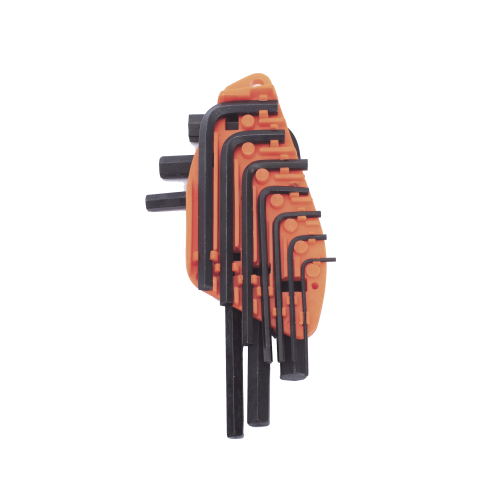 EPCOM POWERLINE EPHL10A Juego de 10 Llaves Hexagonales (Allen) Milimétricas con Portallaves Plástico.