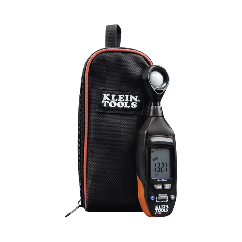 KLEIN TOOLS ET130 Medidor Digital de Luz de Rango Automático y Manual: 4000 fc; 40000 lux.