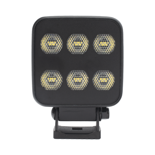 ECCO EW2721 Luz de Trabajo Ultra brillante Cuadrada, 6 LED, 6552 Lúmenes, 12-24 Vcd