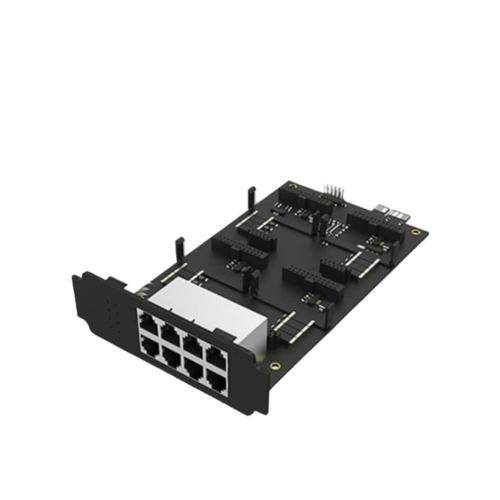 YEASTAR EX08 Modulo de expansión de 8 puertos RJ11 y 4 interfaces para conmutador Yeastar (P560,P570)