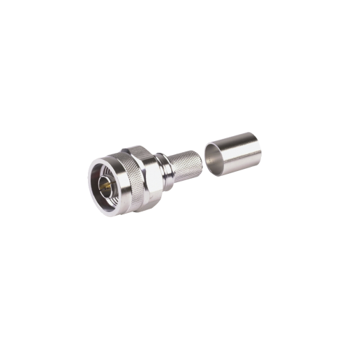 Times Microwave EZ-400-NM-HX Conector N Macho Plegable Hex. con Pin Cautivo para cables Tipo RG8