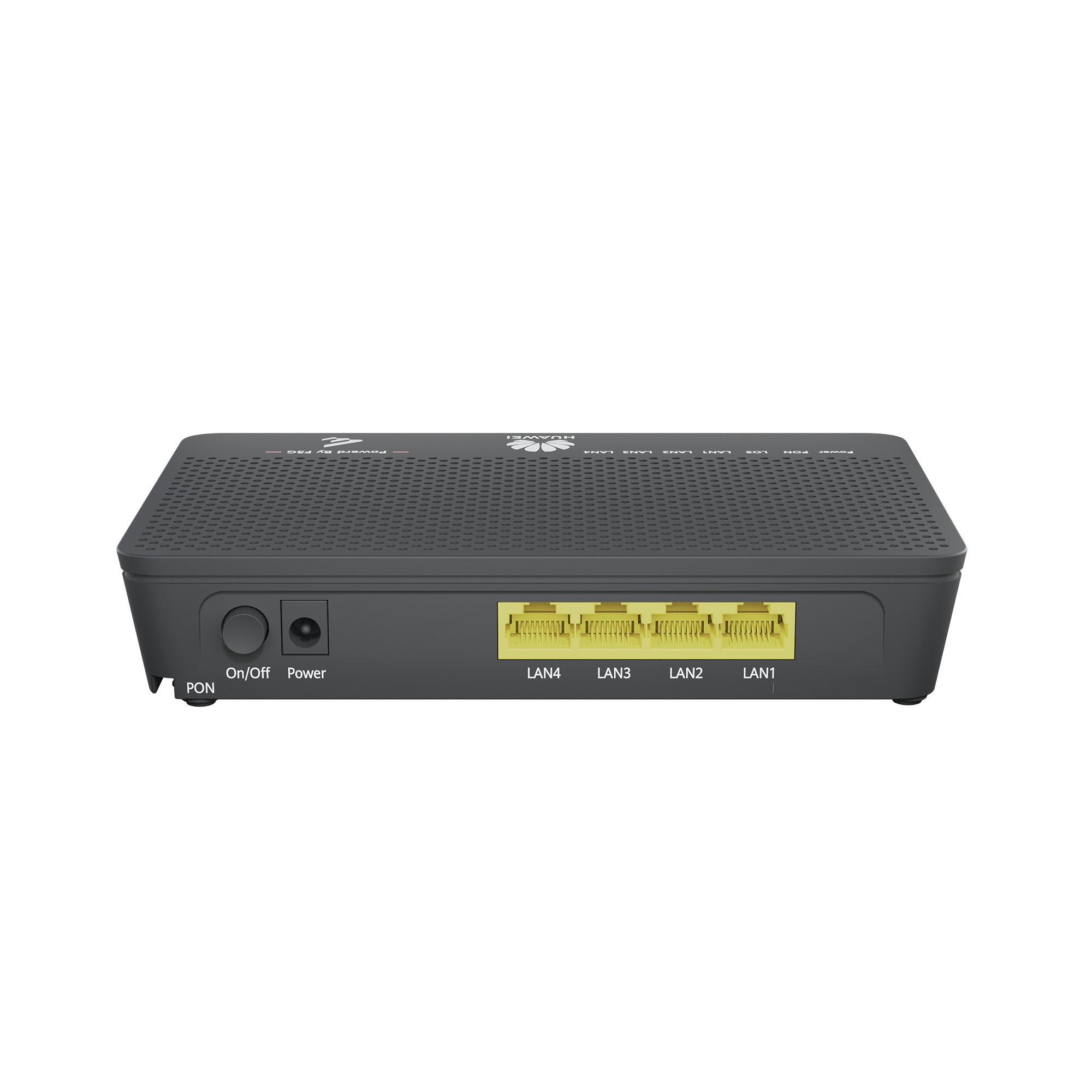 HUAWEI F100D-4G HUAWEI MiniFTTO – ONU Switch Gigabit, 4 puertos 10/100/1000Mbps + 1 PON (SC/UPC)/ Downstream 2.488 Gbps, Upstream 1.244 Gbps, modo puente, Administración Nube