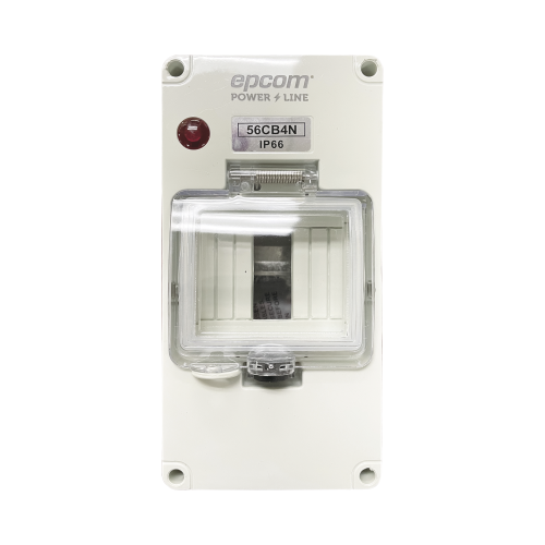 EPCOM POWERLINE F56CB4N Gabinete Plástico para Exterior IP66 para Riel Din