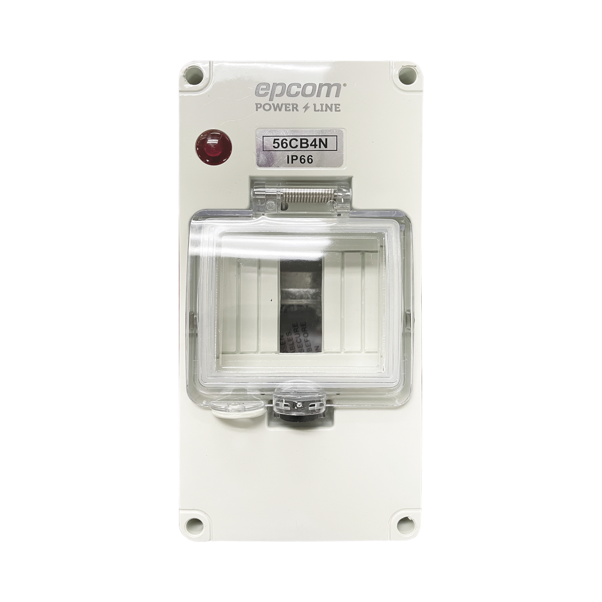 EPCOM POWERLINE F56CB4N Gabinete Plástico para Exterior IP66 para Riel Din