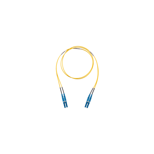 PANDUIT F92ELLNLNSNM001 Jumper de Fibra Optica Monomodo 9/125 OS2, LC-LC Duplex, LSZH (Cero Halógenos), Color Amarillo, 1 Metro