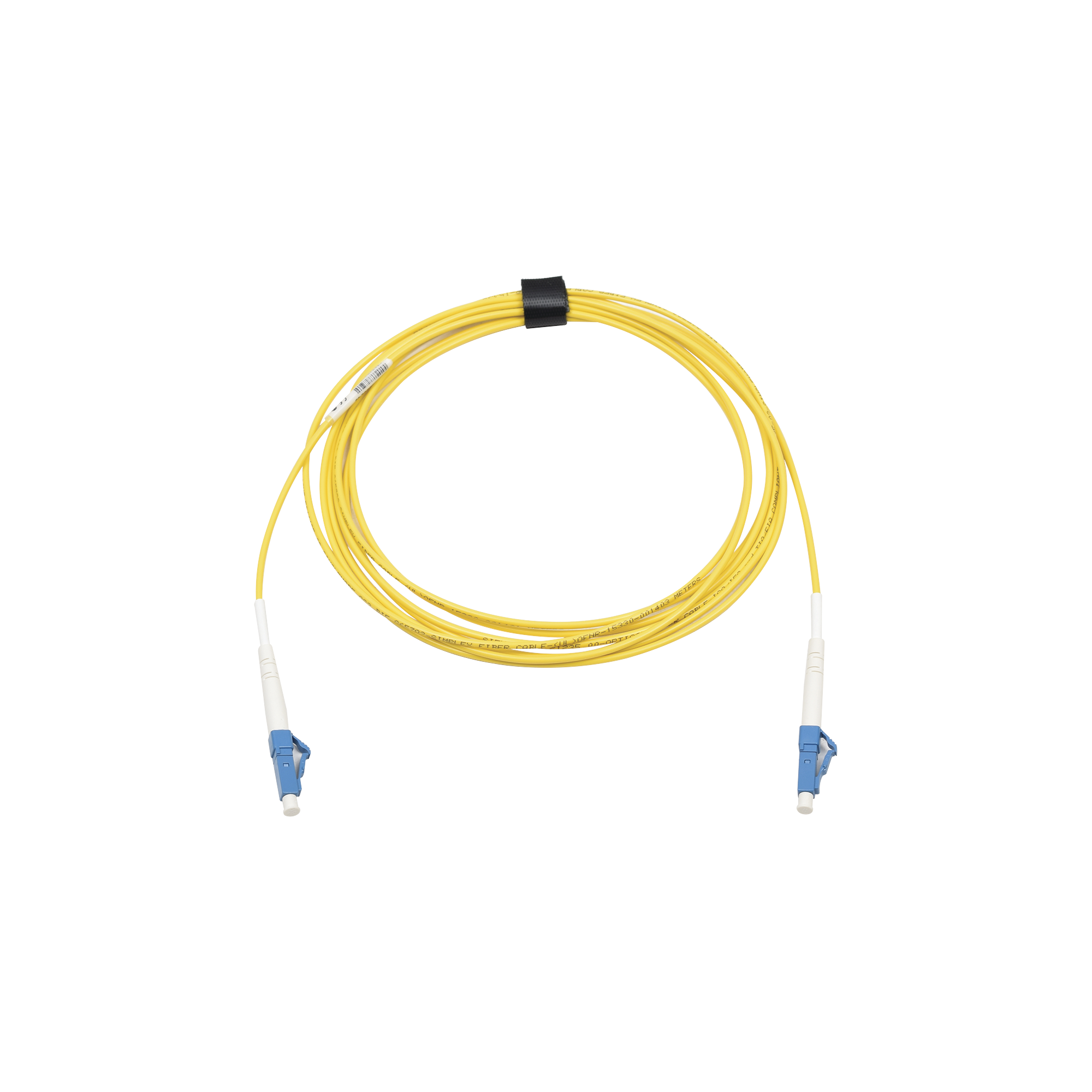 SIEMON FJ1-LCULCUL-03 Jumper de Fibra Óptica Monomodo (OS2), XGLO, Riser, LC/UPC-LC/UPC Simplex, ONFR, Color Amarillo, 3 Metros