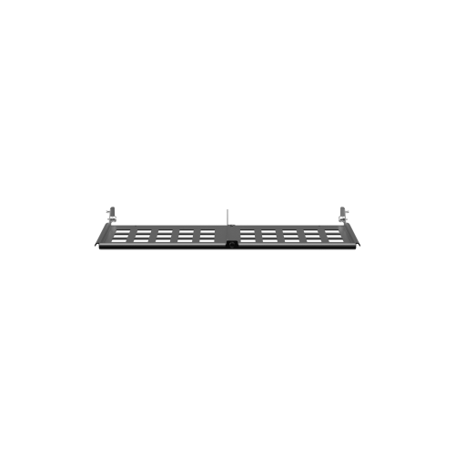 PANDUIT FLEX-PLATE1U Organizador de Holgura para Cable de Fibra Óptica, Uso con Paneles HD Flex™ de 1 UR, Color Negro