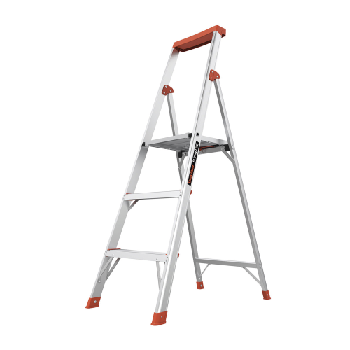 Little Giant Ladder Systems FLIPNLITE-3C Escalera con 3 peldaños de 1.5 metros de aluminio.