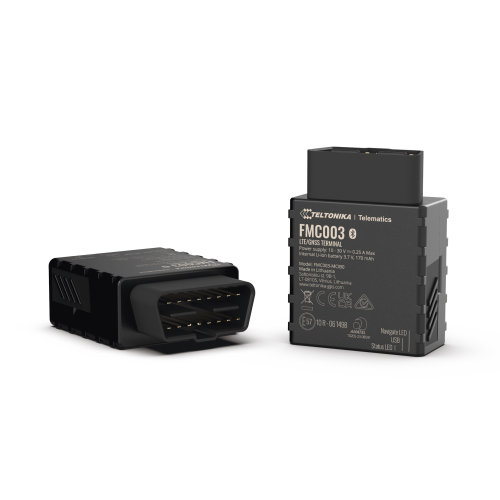TELTONIKA FMC003 Rastreador (GPS) 4G LTE Cat 1 De Super Fácil Instalación, Lectura de Datos OBD OEM y Conectividad Bluetooth