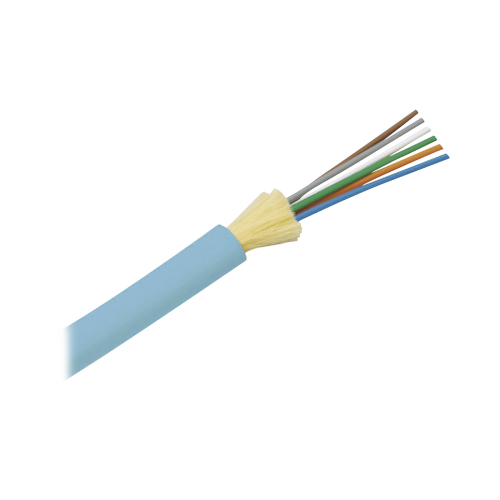 PANDUIT FODRZ12Y Cable de Fibra Óptica de 12 hilos, Multimodo OM4 50/125 Optimizada, Interior, Tight Buffer 900um, No Conductiva (Dieléctrica), OFNR (Riser), Precio Por Metro