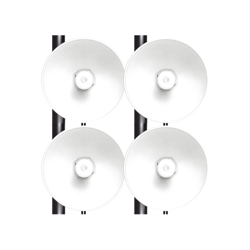 CAMBIUM NETWORKS FORCE-4625-4PACK Kit de 4 radios FORCE4625 de alto Desempeño, Wi-Fi 6E, Hasta 1 Gbps, 5925 – 7125 MHz, Antena Integrada 25 dBi