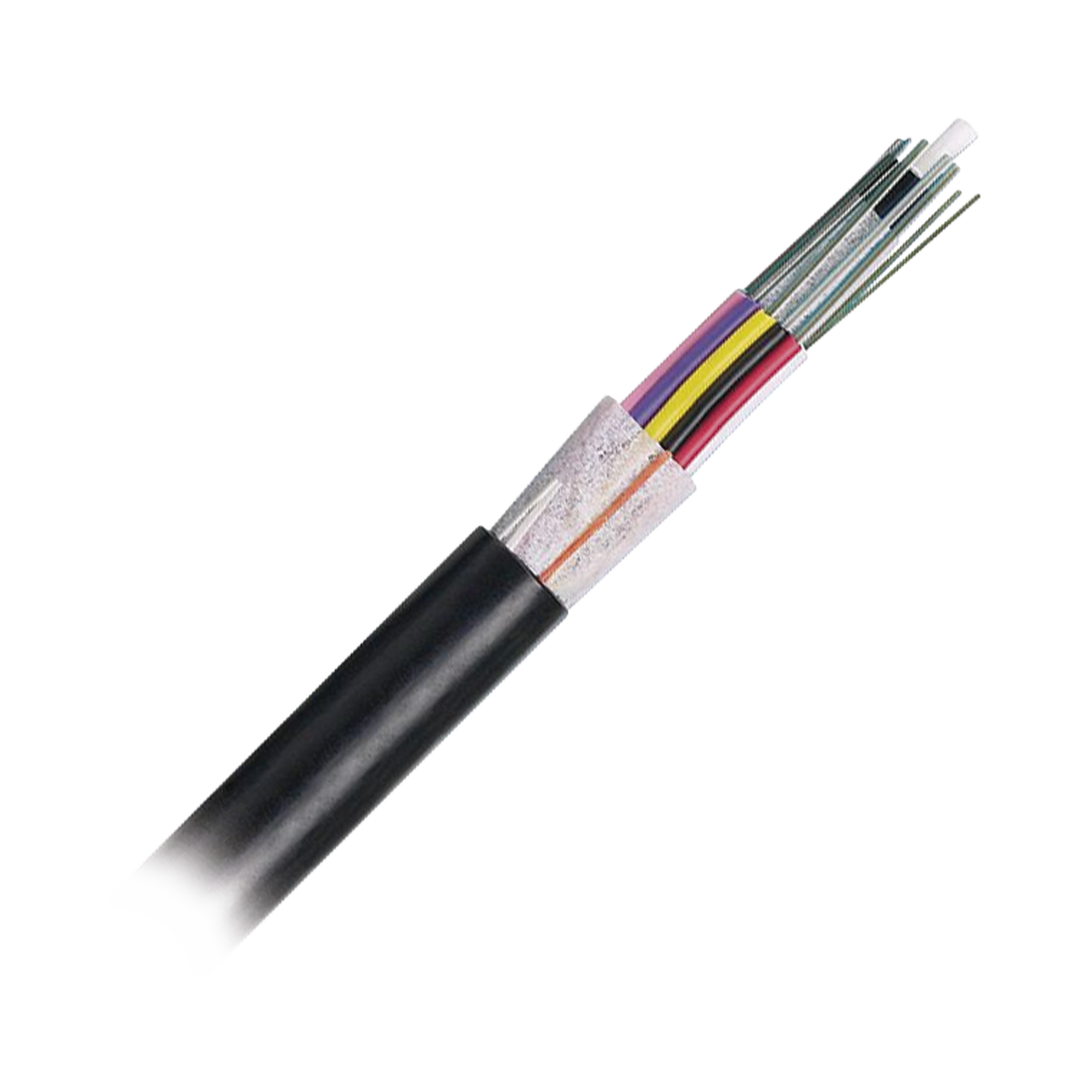 PANDUIT FOTNX12 Cable de Fibra Óptica 12 hilos, OSP (Planta Externa), No Armada (Dieléctrica), MDPE (Polietileno de Media densidad), Multimodo OM3 50/125 Optimizada, Precio Por Metro