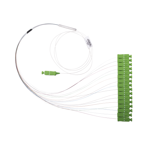 PANDUIT FPONCS1X16 Divisor Óptico (Splitter) Tipo PLC, de 1×16, Con Conector de Entrada SC/APC y Conectores de Salida SC/APC