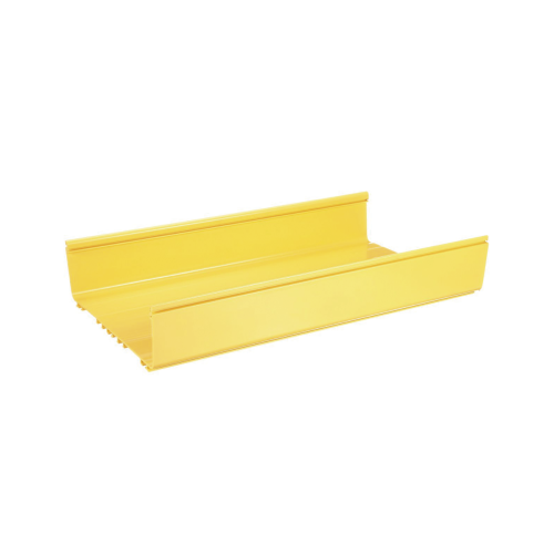 PANDUIT FR12X4YL6 Canaleta FiberRunner™ 12X4, de PVC Rígido, Color Amarillo, 1.8 m de Largo