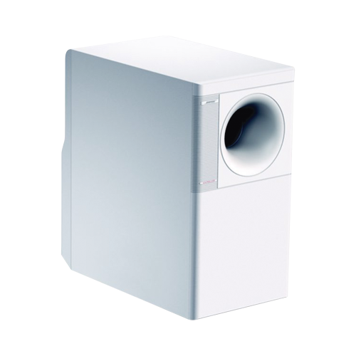 BOSE PROFESSIONAL FS3S1AW Subwoofer de Montaje en Superficie I Acoustimass Serie I | 5.25in | 6 Ohms | 70/100V | Blanco