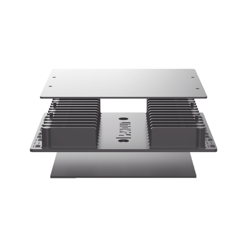 PANDUIT FSC24 Charola de Empalme para Fibra Óptica, Para Protección de 24 Empalmes de Fusión o Mecánicos, Compatible con los Paneles FRMEU