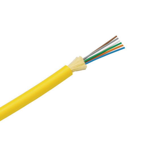 PANDUIT FSDR906Y Cable de Fibra Óptica de 6 hilos, Monomodo OS2 9/125, Interior, Tight Buffer 900um, No Conductiva (Dieléctrica), OFNR (Riser), Precio Por Metro