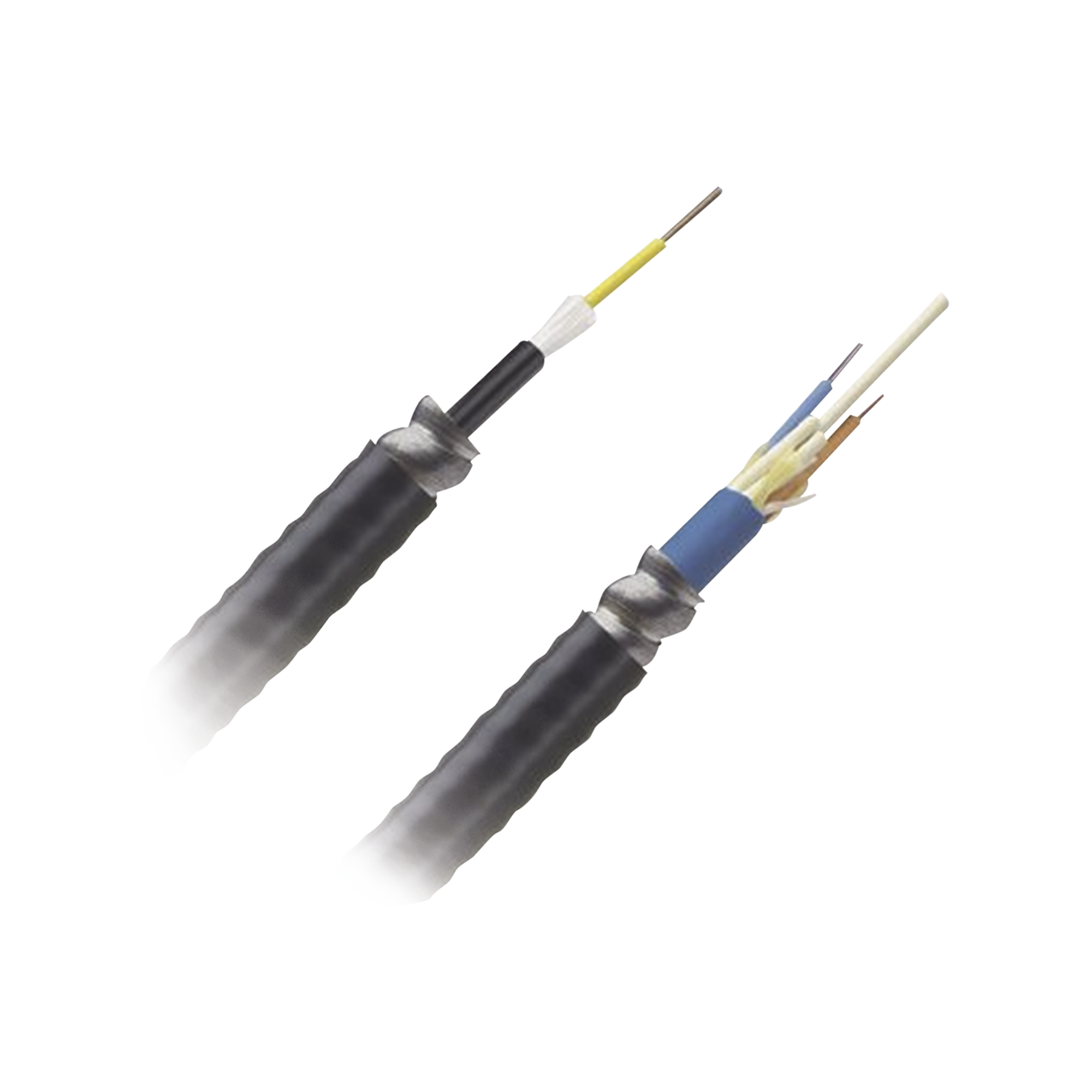 PANDUIT FSGR912Y Cable de Fibra Óptica de 12 hilos, Monomodo OS2, Interior/Exterior, Armada, Loose Tube 250um, OFCR (Riser), Precio Por Metro