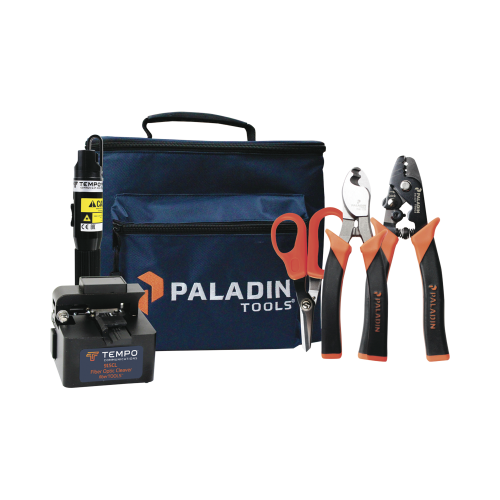 TEMPO FTK-T Kit de Herramientas para Terminación de conectores de Fibra Óptica Prepulidos con cleaver de 2 pasos