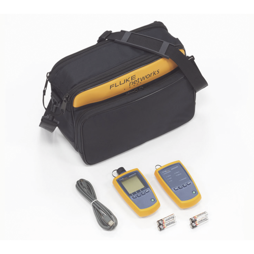 FLUKE NETWORKS FTK2000 Kit de Verificación SimpliFiber® para Fibra Óptica Monomodo, con Fuente de 1310/1550 nm y Medidor de Potencia