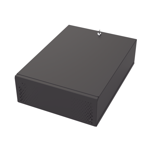 EPCOM INDUSTRIAL GABVID4R3 Gabinete Metálico para DVR/NVR con Chapa y llave.