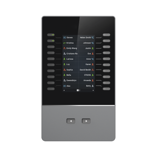 GRANDSTREAM GBX-20 Modulo de extensión para modelos GRP2615, GRP2624, GRP2650 & GRP2670 y al Videoteléfono IP GXV3350 & GXV3450 de Grandstream.