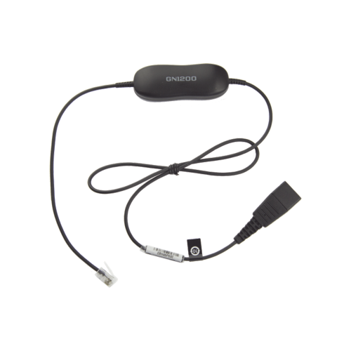 JABRA GN-1200-S Jabra GN1200 cable con conexión QD y RJ-9 (88001-99)