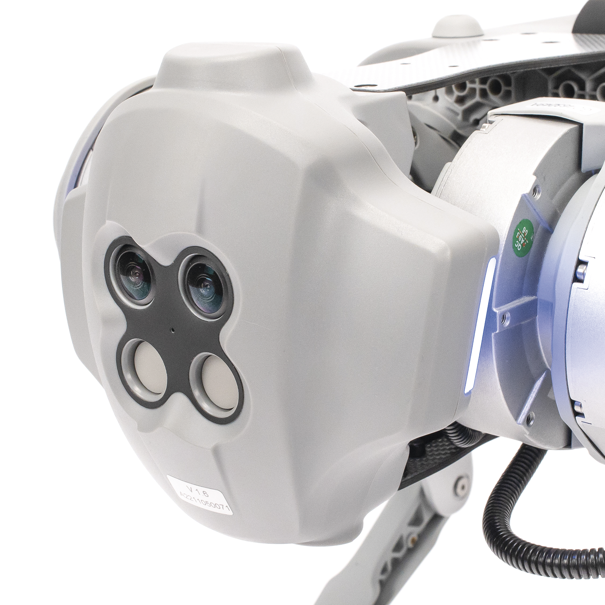 PERRO ROBOT GO1PRO BIONICO PARA INSPECCION CON INTELIGENCIA ARTIFICIAL RECONOCIMIENTO DE PERSONAS ROBOT AUTONOMO DE SEGURIDAD CONTROL REMOTO TAREAS PROGRAMADAS CAMARA INTEGRADA ROBOT INTELIGENTE PARA VIGILANCIA Y MONITOREO - Image 2