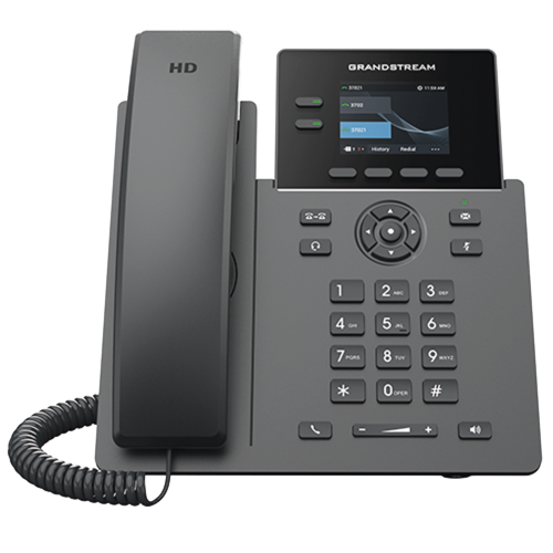 GRANDSTREAM GRP2610P TELÉFONO IP POE GRADO OPERADOR DE 2 LÍNEAS, PANTALLA LCD TFT 2.4 PULGADAS COLOR, 8 BOTONES VIRTUALES MULTIUSO, SEGURIDAD CARRIER-GRADE, COMPATIBLE CON GDMS, AUDIO HD, CONFERENCIAS DE AUDIO 5 VÍAS
