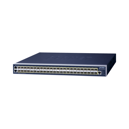 PLANET GS-6320-46S2C4XR Switch Administrable L3, 46 puertos SFP, 2 puertos Combo TP/SFP, 4 puertos 10G SFP+