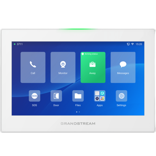 GRANDSTREAM GSC-3574 Estación de Intercomunicación SIP con Wi-Fi 6, Bluetooth y Control Total para Agendamiento de Salas y Edificios Inteligentes (Color Blanco)