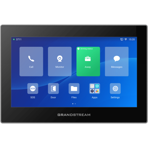 GRANDSTREAM GSC-3575 Estación de Intercomunicación SIP con Wi-Fi 6, Bluetooth y Control Total para Agendamiento de Salas y Edificios Inteligentes (Color Negro)