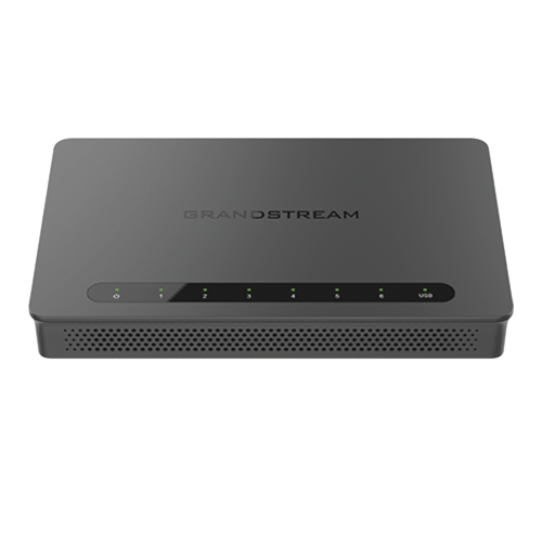 GRANDSTREAM GWN7002 Router Gigabit VPN, Balanceador de cargas, 30,000 sesiones NAT, 4 puertos 10/100/1000 Mbps + 2 puertos SFP (WAN/LAN), 1 puerto entrada PoE(af/at), 2 puertos salida PoE (af/at), Compatible con GWN Cloud.