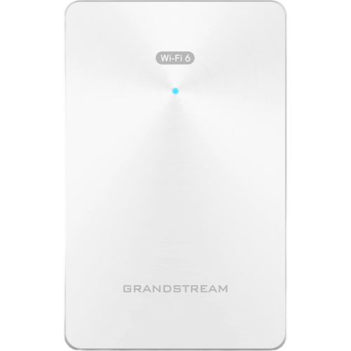 GRANDSTREAM GWN7661E Punto de acceso Wi-Fi 6 802.11ax de pared, MU-MIMO 2×2:2 (2.4G) y 3×3:2 (5G), Throughput inalámbrico de 3 Gbps y 4 puertos Gigabit cableados