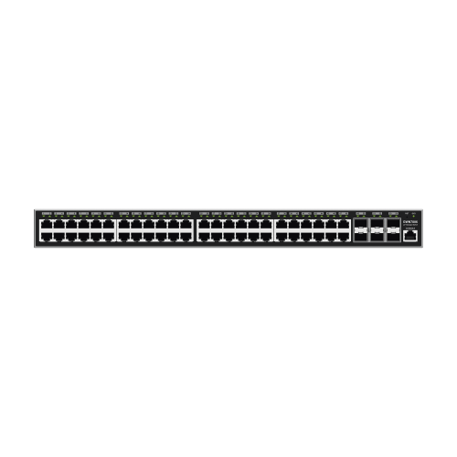 GRANDSTREAM GWN7806 Switch Gigabit Administrable, 48 puertos 10/100/1000 Mbps + 6 Puertos SFP+, Compatible con GWN Cloud.