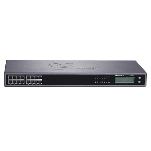 GRANDSTREAM GXW4216V2 Gateway VoIP GrandStream ATA de 16 puertos FXS + 1 puerto TELCO de 50 pins, p/montaje en rack