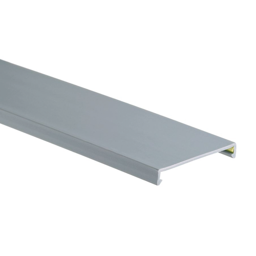 PANDUIT HC2LG6 Tapa para Canaleta Ranurada Tipo H, de 2 in de Ancho, 1828.8 mm de Largo, Color Negro