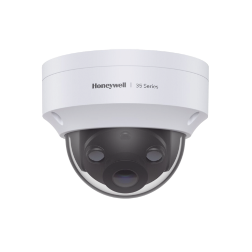 HONEYWELL HC35W43R3 Domo IP 3 Megapixel, Lente 2.8 mm, 40 mts IR, Ultra Baja Iluminación, NDAA, ONVIF, Exterior IP66, Antivandalico IK10, Ultra Baja Iluminación, H.265, PoE, Serie 35, Honeywell Security