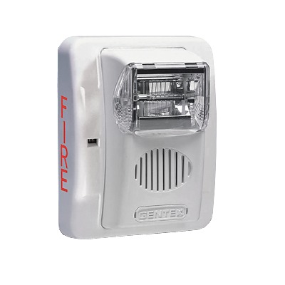 HOCHIKI HEC3-24WW Sirena Estrobo, 24 Vcd, Multi-Candela 15 hasta 110 cd, Montaje En Pared, Color Blanco, Serie HEC3 (0500-06030)