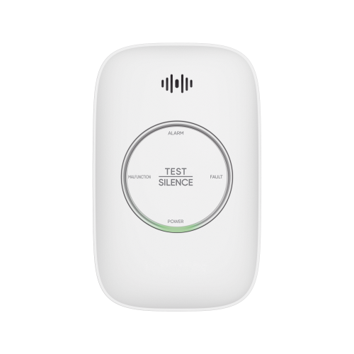 HIKVISION HF-GP110 (HikFire) Detector de Gas LP Propano C3H8, Alarma Temprana, Salida para cierre de Válvula y/o activación de Ventilador, Protección IP30, Alarma de 70dB a 115dB a 1 metro de distancia