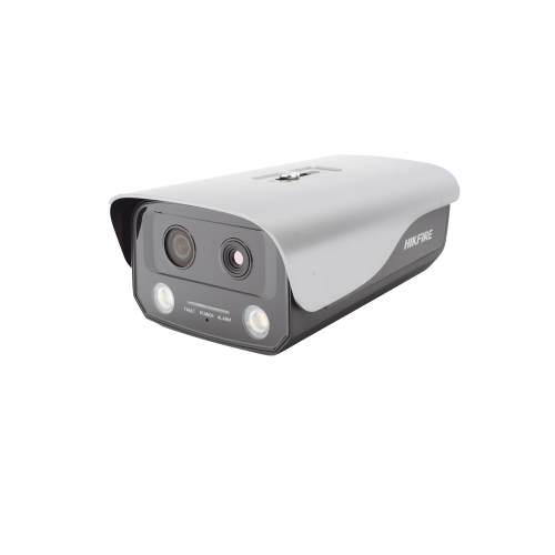 HIKVISION HF-VT410 (HikFire) Cámara IP de Detección Térmica de Incendios, Detección de Llamas y Temperaturas Anormales, 4 Megapíxel (Lente Óptico) + 1 Megapíxel (Lente Térmico), Compatible con Hik-Connect