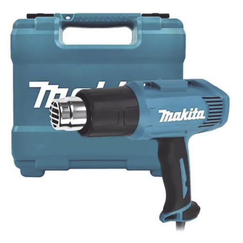 MAKITA HG-5030-K Pistola de Calor de Temperatura Variable de 2 Niveles, Temperatura: 400/550°C de 1600W (Incluye Maletín).
