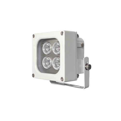 HYPERLUX HL120WH10W Iluminador LED de Alta Potencia | Luz Blanca | 10 Metros de Iluminación | Cobertura 120° | IP66 | Bajo Consumo de Energía | Fotocélula Incorporada | Soporte en “U” | Carcasa de Aluminio | Alta Transmitancia de Luz. | C