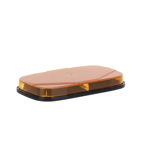 FEDERAL SIGNAL HL15PA Mini barra de luces. 24 LED, 15 pulgadas, Highlighter LED, Ambar, Domo Ambar, Montaje Permanente, Ideal para Seguridad Privada