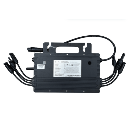 HOYMILES HMS2000DW4T Microinversor 2 Kw, WIFI, 220 Vca, para Interconexión a Red Eléctrica, IP67, Conexión para Cable Troncal, soporta oversizing a 4 Módulos de Hasta 670 W