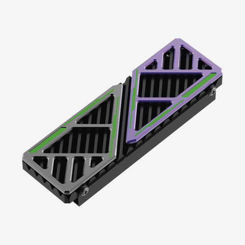 HIKSEMI by HIKVISION HS-RADIATOR-MH1 Disipador de Calor para SSD M.2, Aleación de Aluminio, Fácil de Instalar, Compatible con Computadoras de Escritorio y PS5