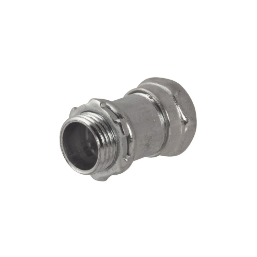 HUBBELL HUB-2904 Conector Recto Compresión de Acero Galvanizado para Pared Delgada de 1″ .